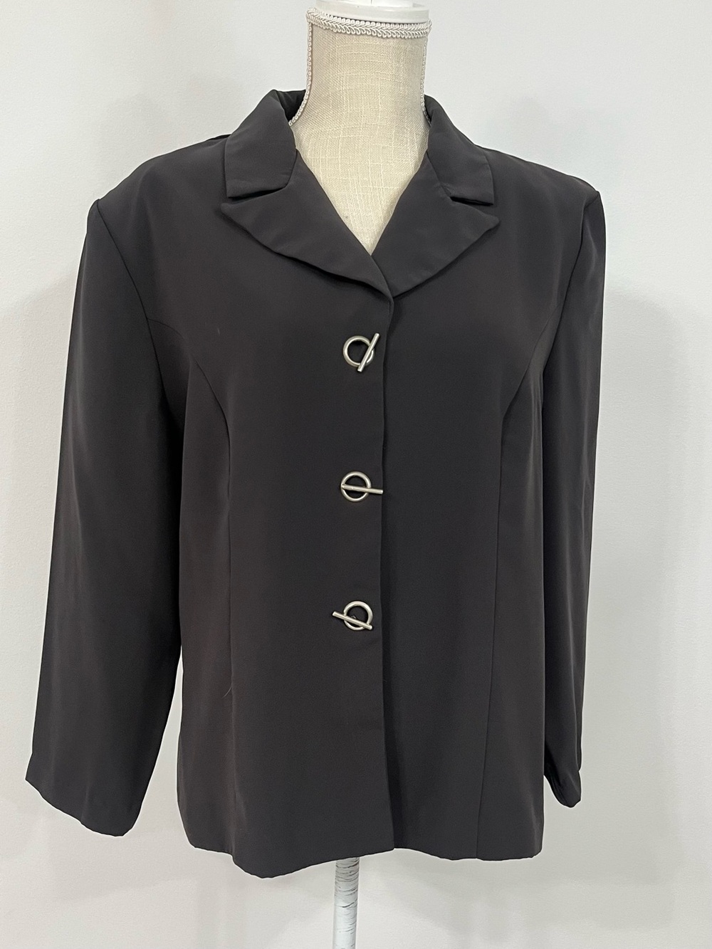 Chads Place - Womens Collared Longsleeve Buttondown Top - Size 16 - EUC